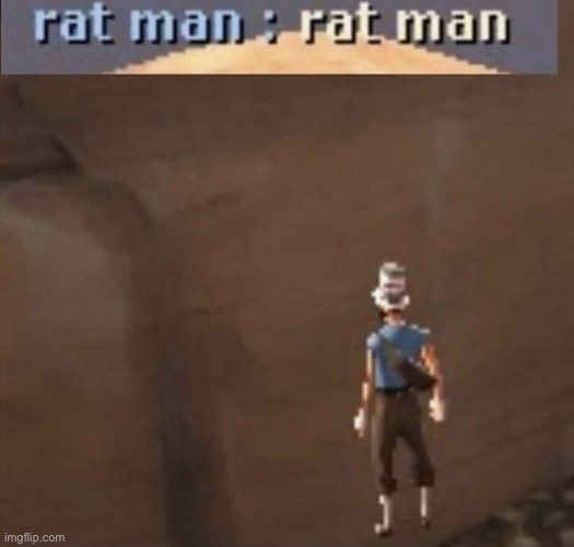 (mods note from Jinki: rat man ) | made w/ Imgflip meme maker