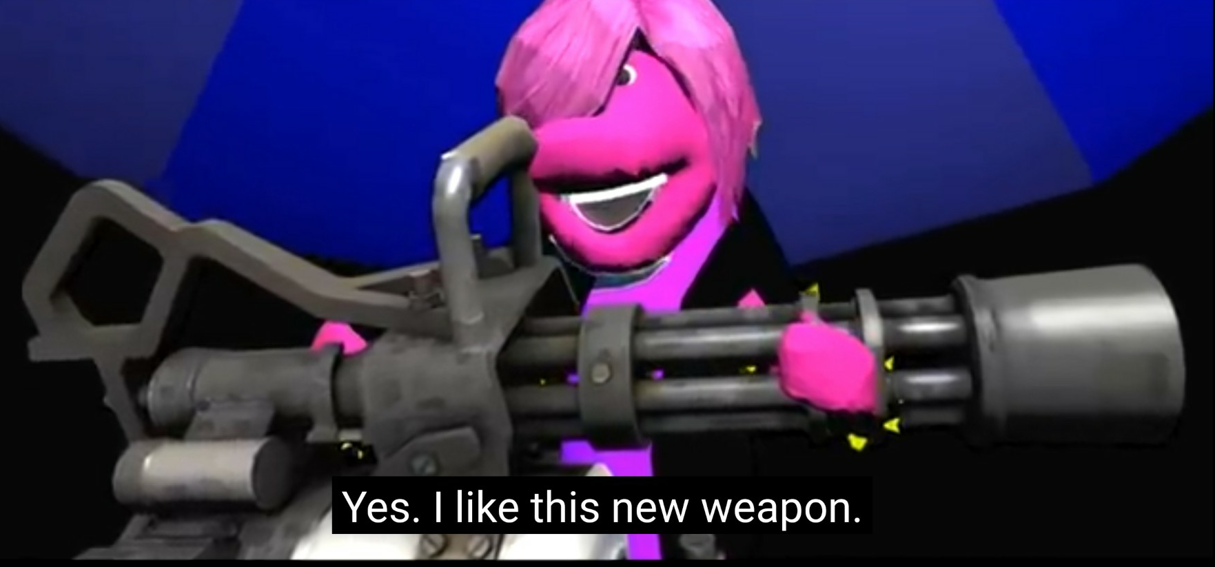 Yes. I like this new weapon Blank Meme Template