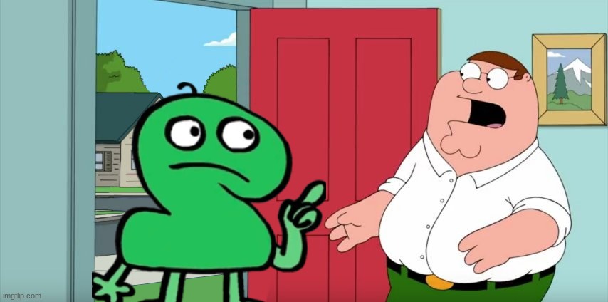 Holy crap Lois, it's Two from TPOT (The Power of Two) | image tagged in holy crap lois its x,bfdi,tpot,bfb,memes | made w/ Imgflip meme maker