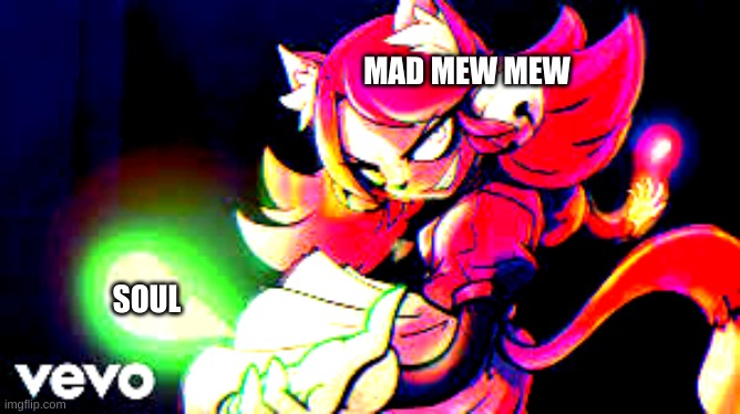 .... | MAD MEW MEW; SOUL | image tagged in cat | made w/ Imgflip meme maker