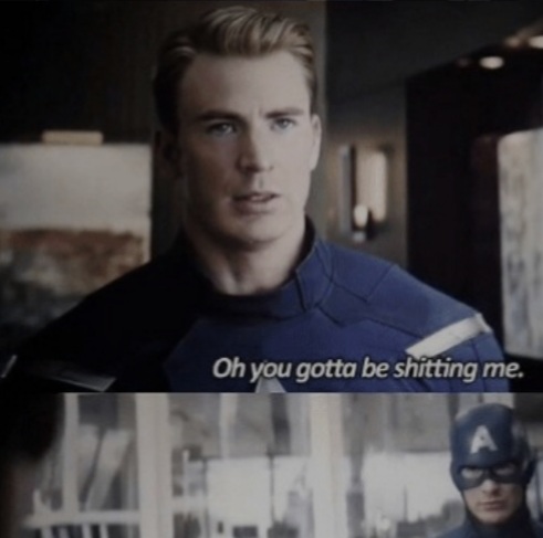 High Quality Captain America you gotta be shitting me Blank Meme Template
