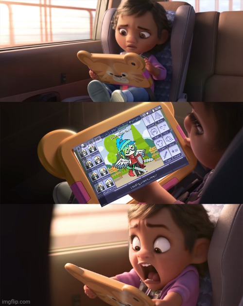 Charactery glitch in gacha Life | image tagged in wreck it ralph 2,gacha life,glitch | made w/ Imgflip meme maker