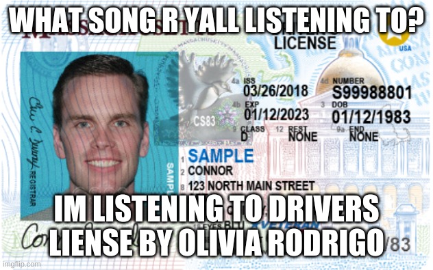 If yall are | WHAT SONG R YALL LISTENING TO? IM LISTENING TO DRIVERS LIENSE BY OLIVIA RODRIGO | image tagged in serial shitters driver's license | made w/ Imgflip meme maker