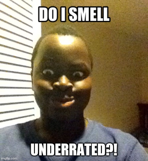 Do I Smell | UNDERRATED?! | image tagged in do i smell | made w/ Imgflip meme maker