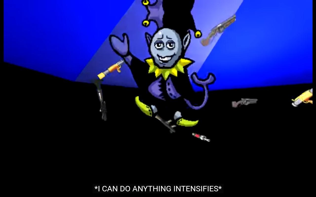 I can do anything intensifies Blank Meme Template