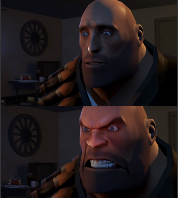 High Quality Very mad heavy Blank Meme Template