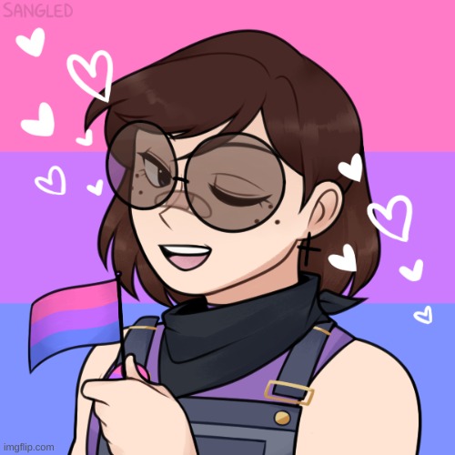 my picrew oc | image tagged in oc,bisexual,cute,picrew | made w/ Imgflip meme maker