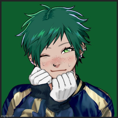 Can you guess who this is? | image tagged in mha,bnha,deku,picrew,cutie | made w/ Imgflip meme maker