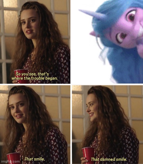 We'll all simp for this lovely gal, right? | image tagged in that damn smile,mlp | made w/ Imgflip meme maker