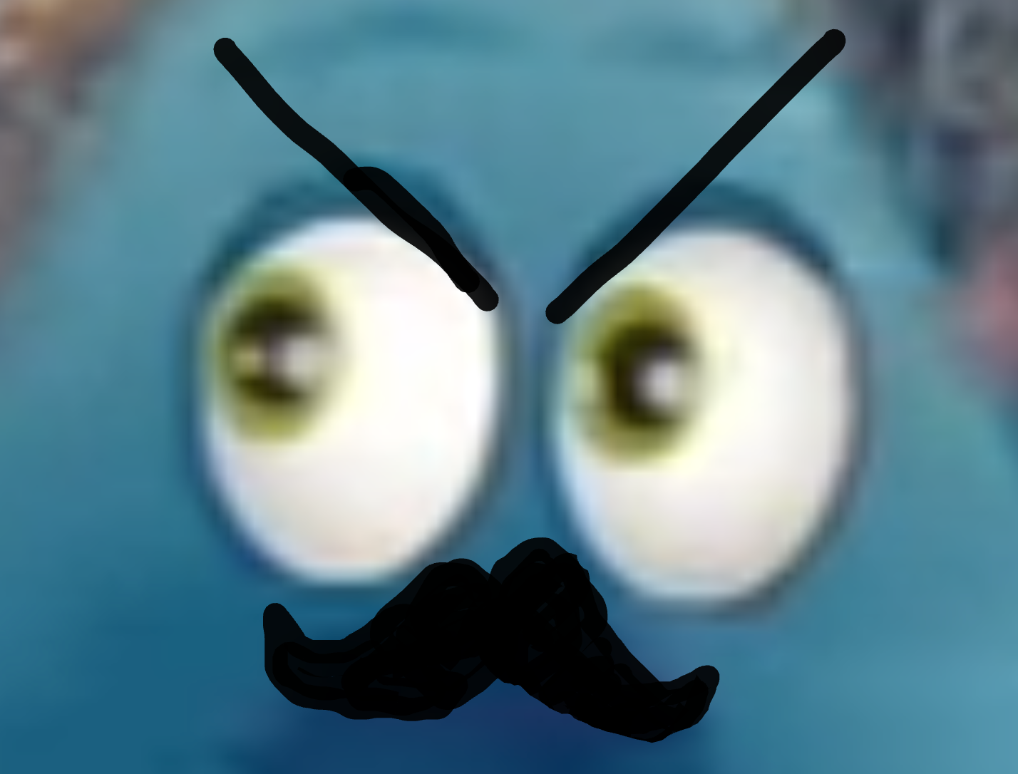 angry mustache water Blank Meme Template