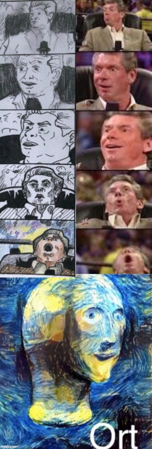 this is the ort of memes | image tagged in meme man ort,mr mcmahon reaction,drawing | made w/ Imgflip meme maker