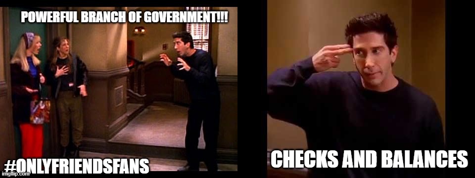 Federalist 51 | POWERFUL BRANCH OF GOVERNMENT!!! CHECKS AND BALANCES; #ONLYFRIENDSFANS | image tagged in unagi | made w/ Imgflip meme maker