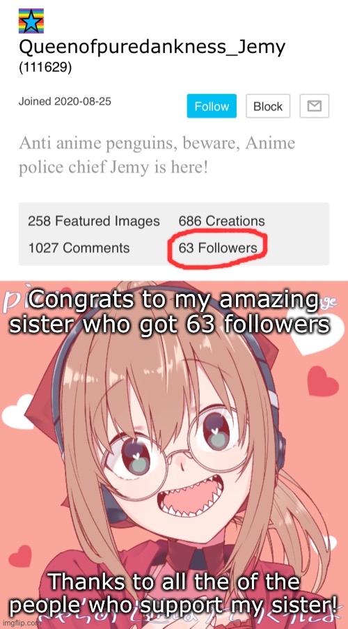 Congratulations r/animemes you did it | Anime Girls Holding Signs | Know  Your Meme