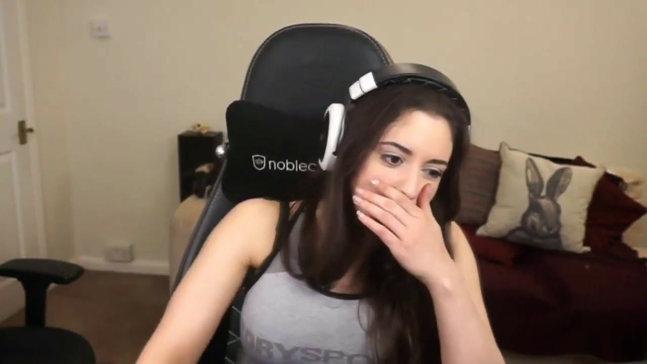 High Quality Sweet Anita covering mouth Blank Meme Template