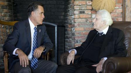 Billy Graham Mitt Romney Blank Meme Template