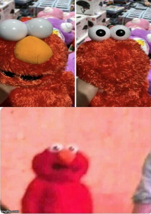 Stuffed Elmo toy job fails | image tagged in sickened elmo,elmo,you had one job,memes,meme,toys | made w/ Imgflip meme maker