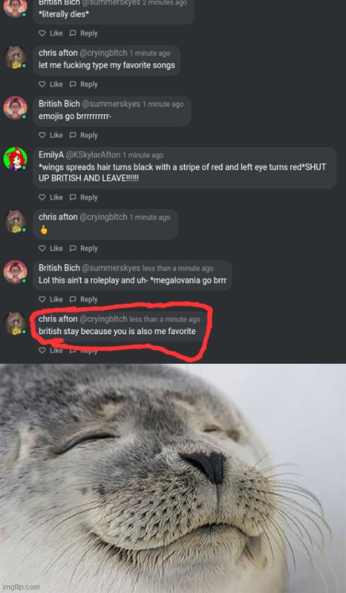 happi | image tagged in memes,satisfied seal | made w/ Imgflip meme maker