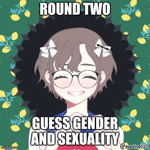 layla | ROUND TWO; HINT NOT A GIRL; GUESS GENDER AND SEXUALITY | image tagged in layla | made w/ Imgflip meme maker