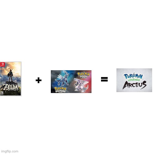 They did mental video game math |  =; + | image tagged in memes,blank transparent square | made w/ Imgflip meme maker