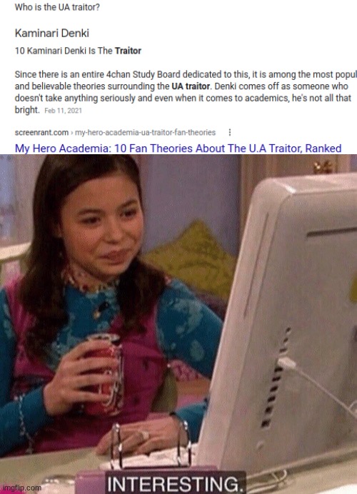 hmmmmmmmmmmmmmmmmm | image tagged in icarly interesting | made w/ Imgflip meme maker