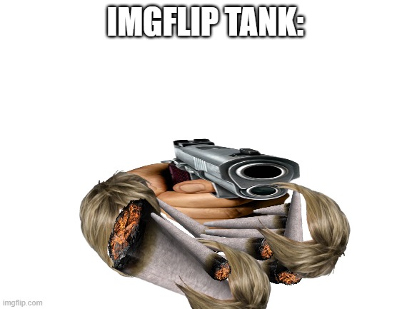 Blank White Template | IMGFLIP TANK: | image tagged in blank white template | made w/ Imgflip meme maker