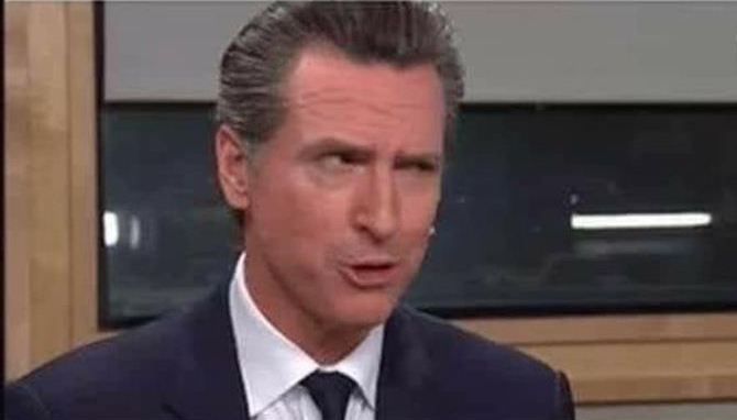 High Quality Gavin Newsom Blank Meme Template