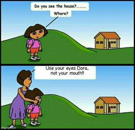 dora | image tagged in funny | made w/ Imgflip meme maker