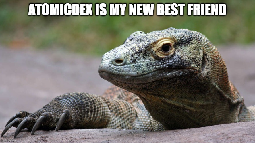 ATOMICDEX IS MY NEW BEST FRIEND | made w/ Imgflip meme maker