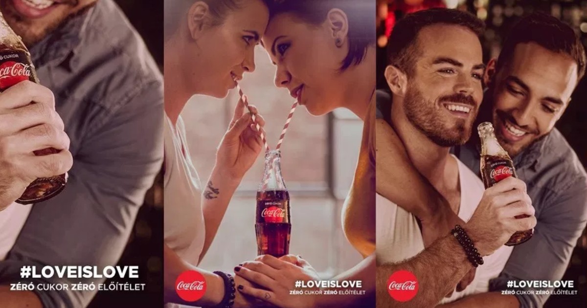 High Quality Coca Cola Love Is Love Blank Meme Template