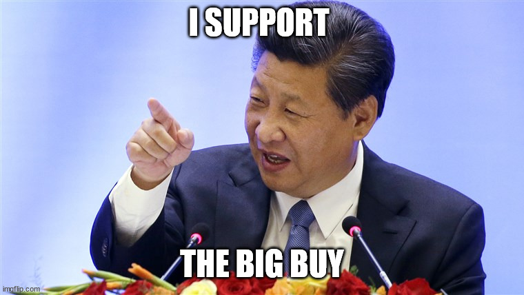 I SUPPORT THE BIG BUY | made w/ Imgflip meme maker