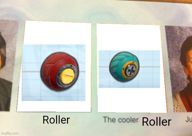 Rollers in mario kart 8 deluxe | Roller; Roller | image tagged in daniel the cooler daniel blank | made w/ Imgflip meme maker
