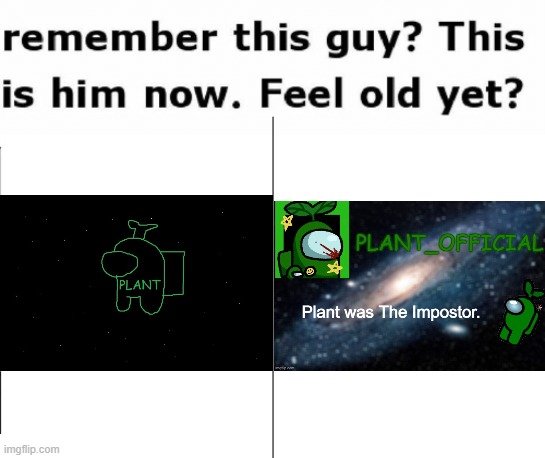 You'd better feel old | image tagged in remember this guy,plant_official,memes | made w/ Imgflip meme maker