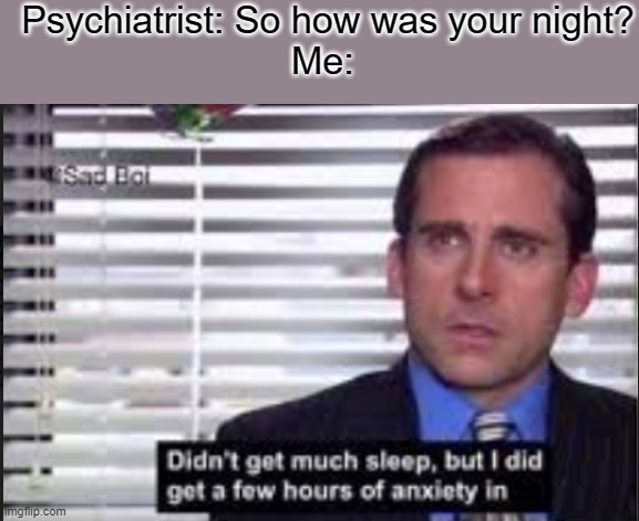 Micheal Scott sleep - Imgflip