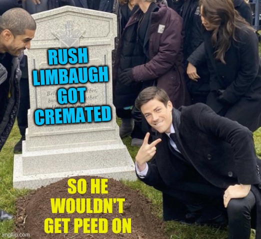 rush limbaugh grave