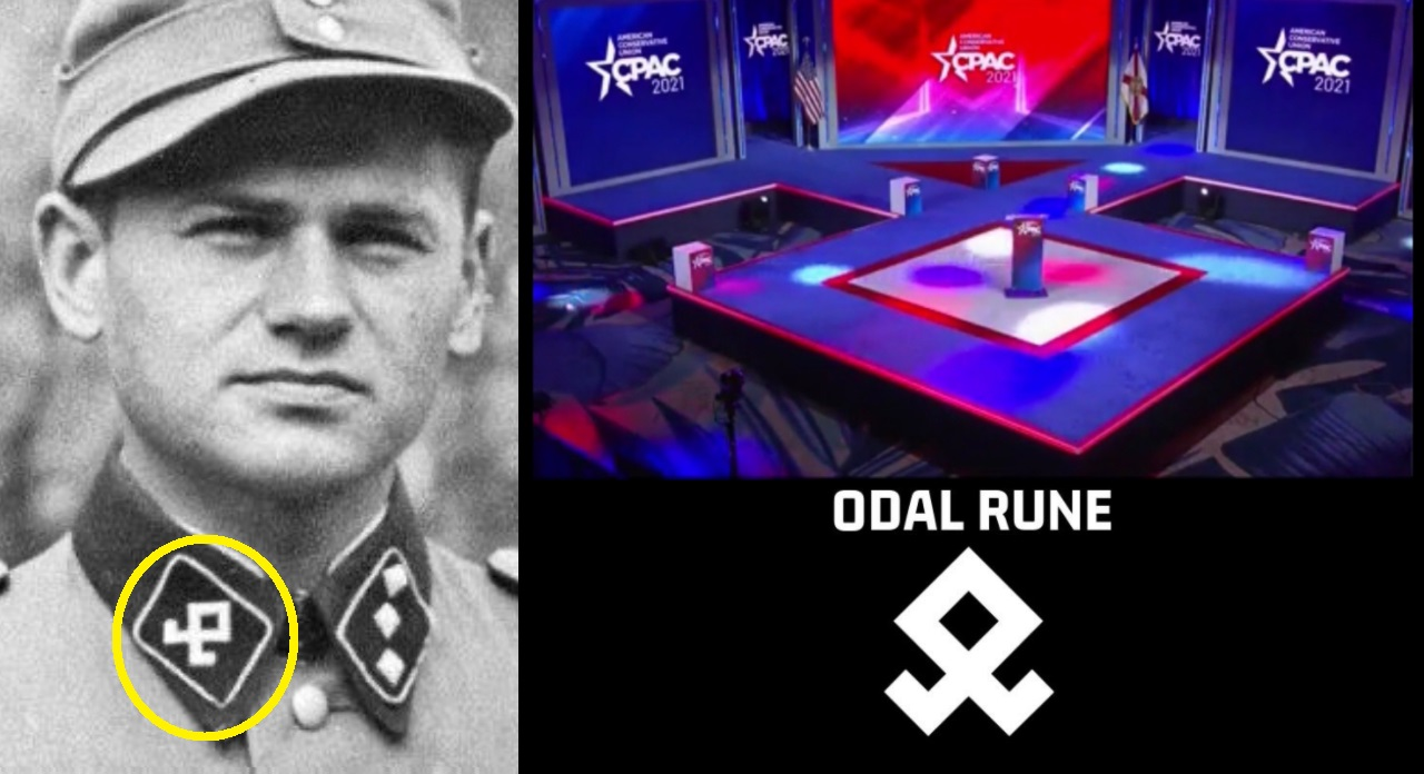 Odal Rune and Nazis Blank Meme Template