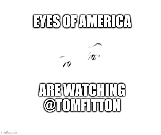eyes of America Are Watching | EYES OF AMERICA; ARE WATCHING

@TOMFITTON | image tagged in tomfitton,religious freedom,americanhero,free speech,the constitution | made w/ Imgflip meme maker