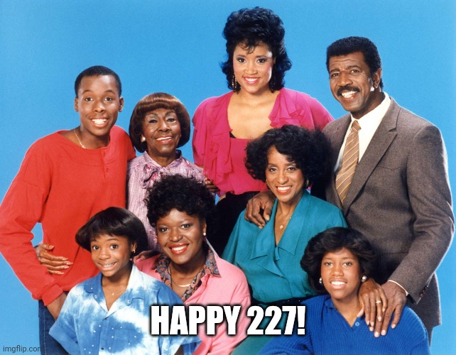 227 | HAPPY 227! | image tagged in calendar | made w/ Imgflip meme maker