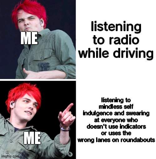 mindless self indulgence is great for road rage - Imgflip