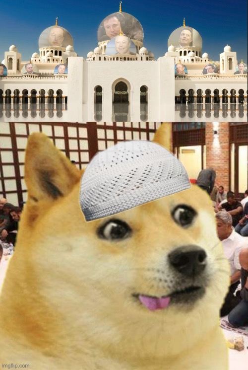 image tagged in muslim doge | made w/ Imgflip meme maker