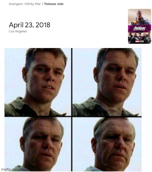 Matt Damon gets older | image tagged in matt damon gets older | made w/ Imgflip meme maker