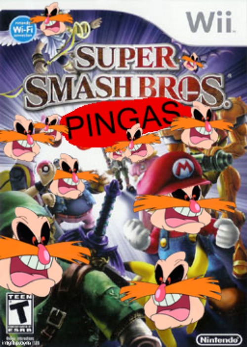 Super Smash Bros PINGAS! | image tagged in super smash bros pingas | made w/ Imgflip meme maker