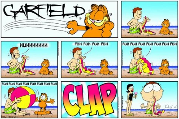 Garfield "Light headed" lol | image tagged in comic | made w/ Imgflip meme maker