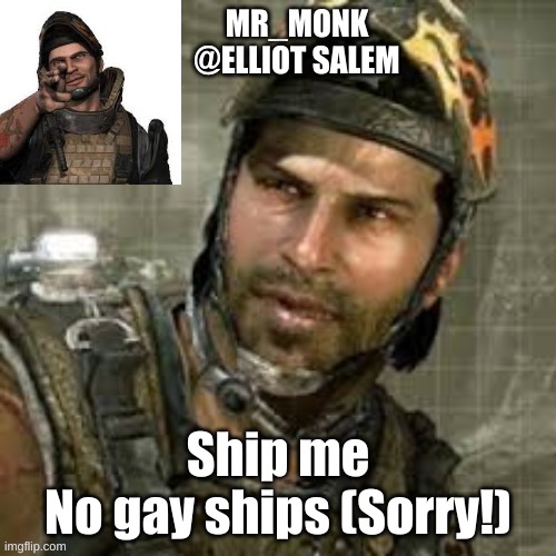 Ship me
No gay ships (Sorry!) | made w/ Imgflip meme maker