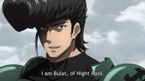 High Quality Akame ga Kill! I am Bulat, of Night Raid Blank Meme Template