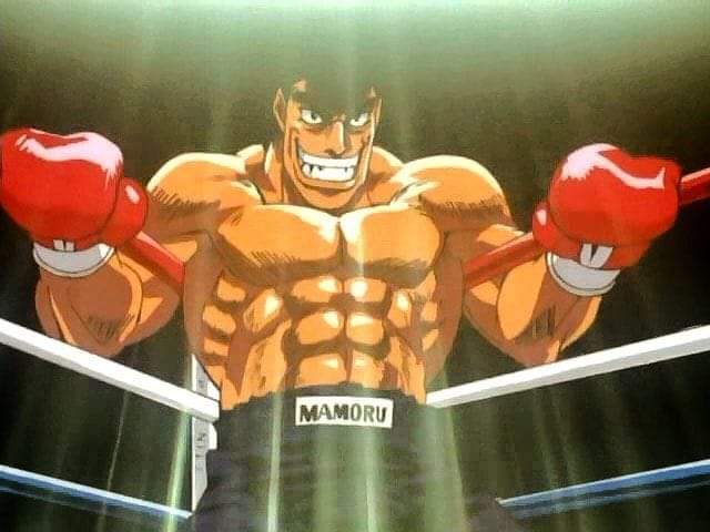 Mamoru Takamura Fighting Spirit Blank Meme Template