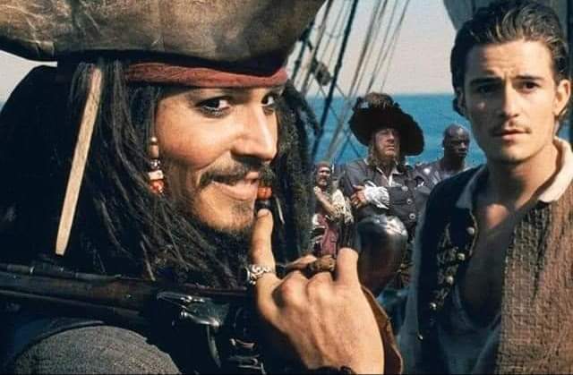 High Quality Captain Jack Sparrow Blank Meme Template