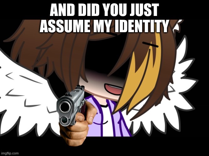 AND DID YOU JUST ASSUME MY IDENTITY | made w/ Imgflip meme maker