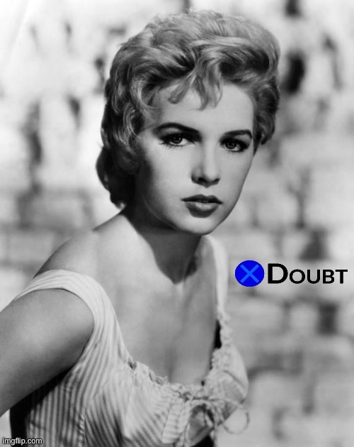 High Quality X doubt Stella Stevens Blank Meme Template