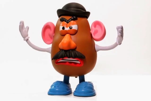 High Quality Mr. Potato Head angry Blank Meme Template