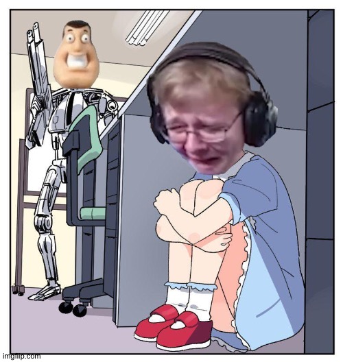 Link in the comments | image tagged in carson terminator girl | made w/ Imgflip meme maker